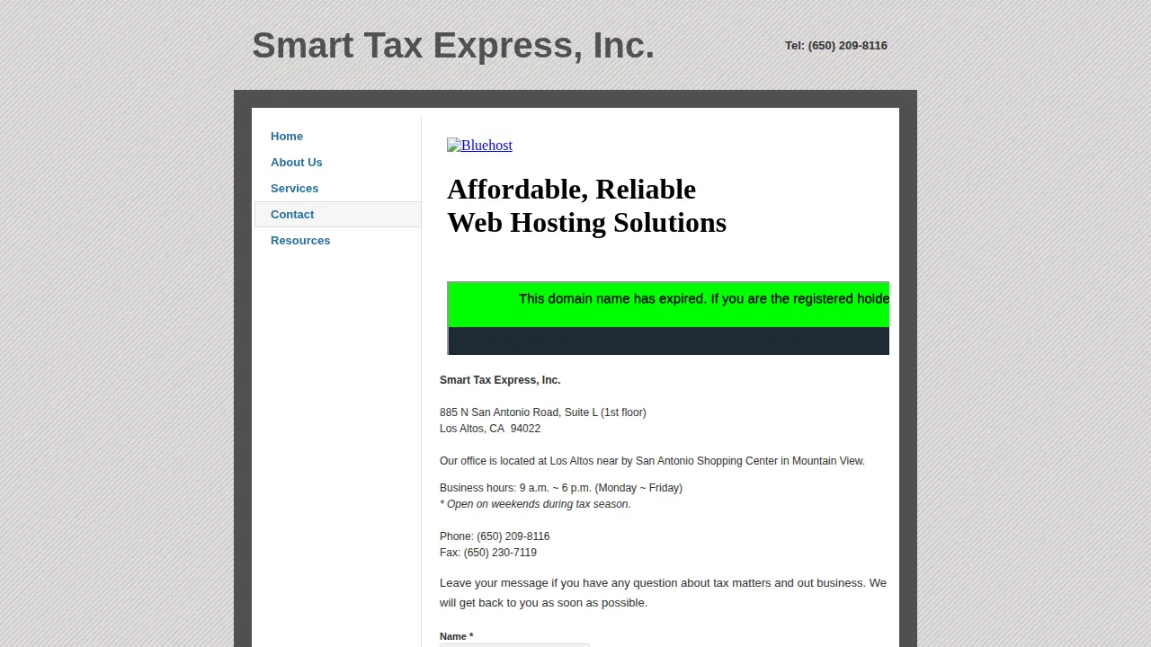Smart Tax Express, Inc. page
