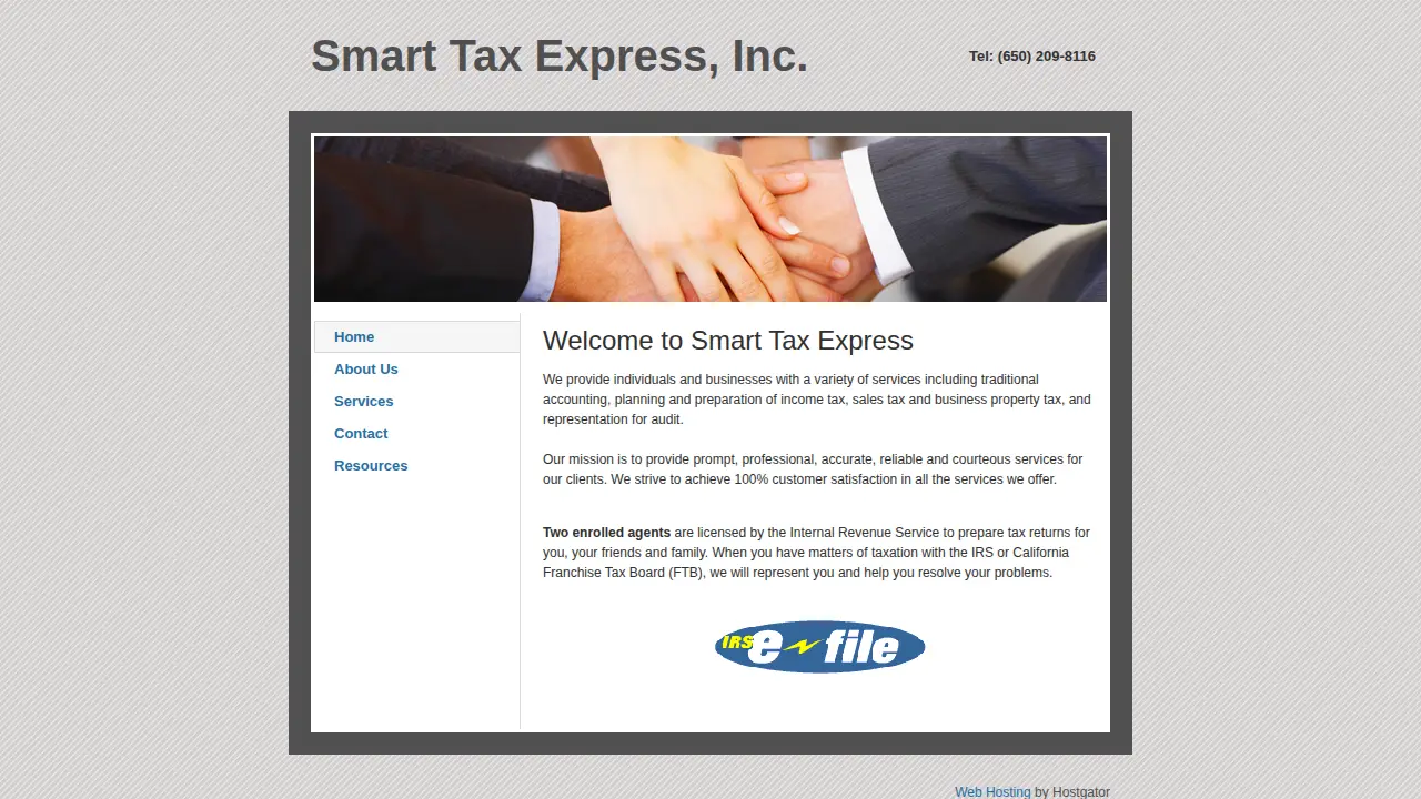 Smart Tax Express, Inc. page
