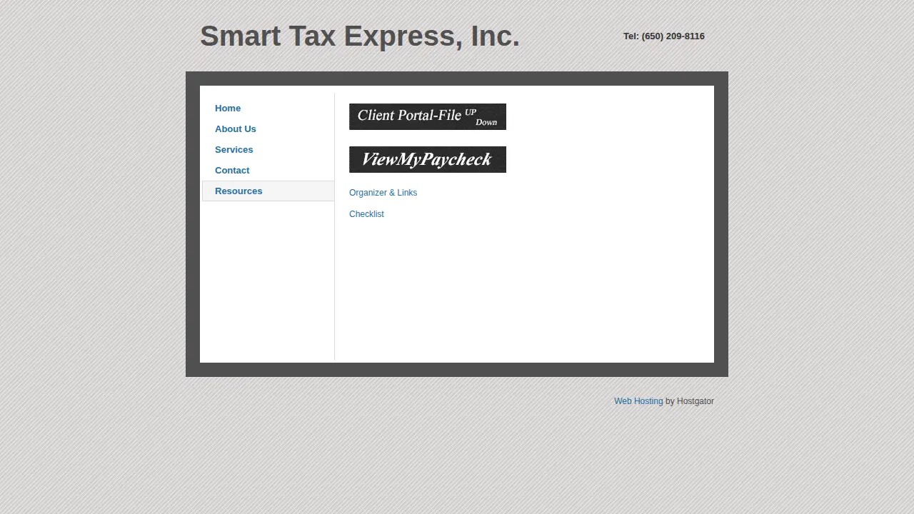 Smart Tax Express, Inc. page