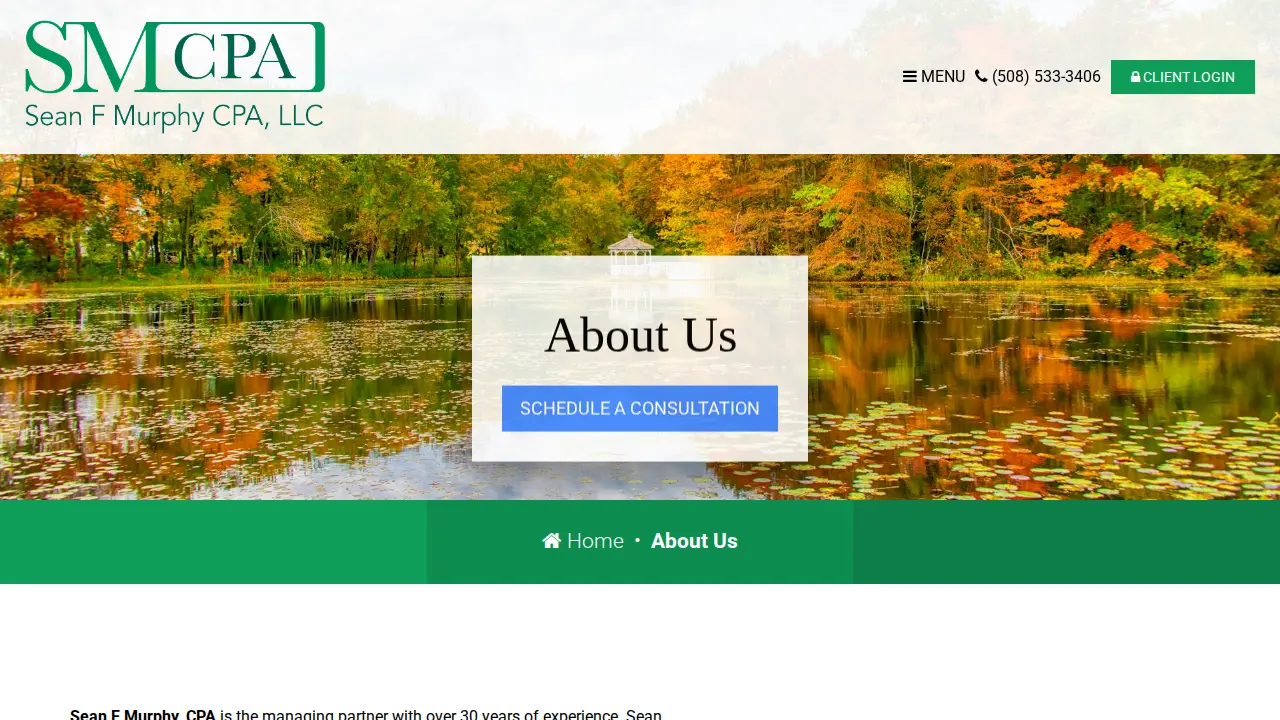 Sean F. Murphy, CPA page