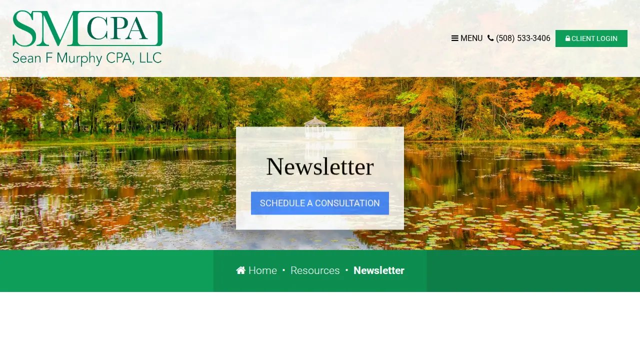 Sean F. Murphy, CPA page