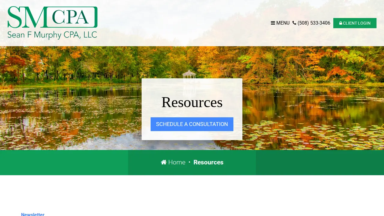 Sean F. Murphy, CPA page