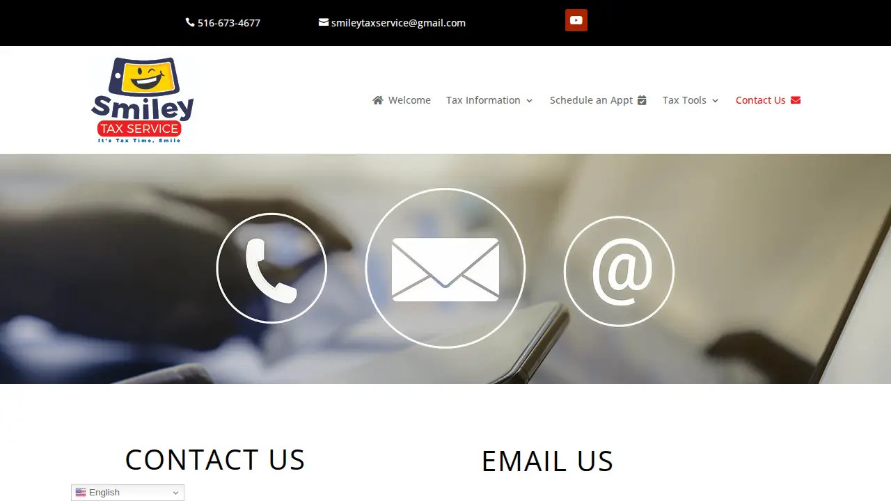 Frank's Tax Preparation Service page