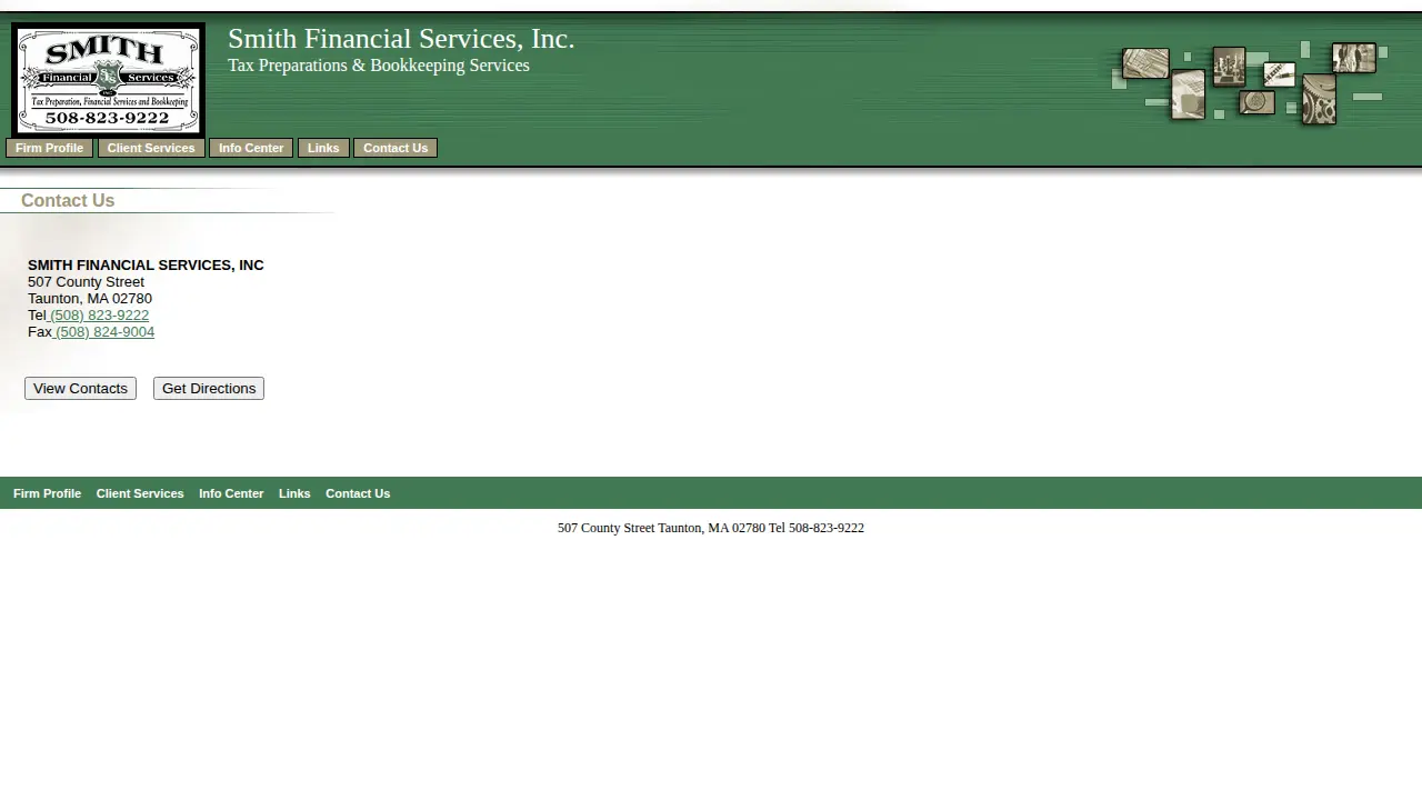 Smith Financial Services Inc page