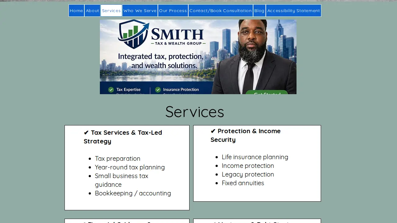Smith Taxes & More page