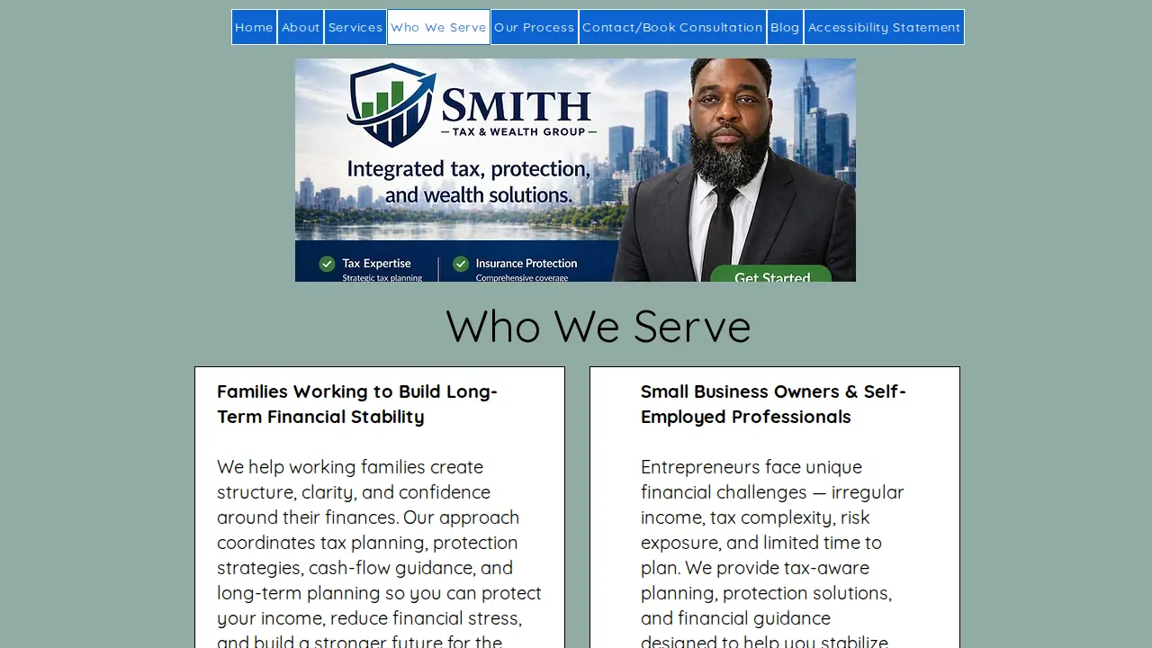 Smith Taxes & More page