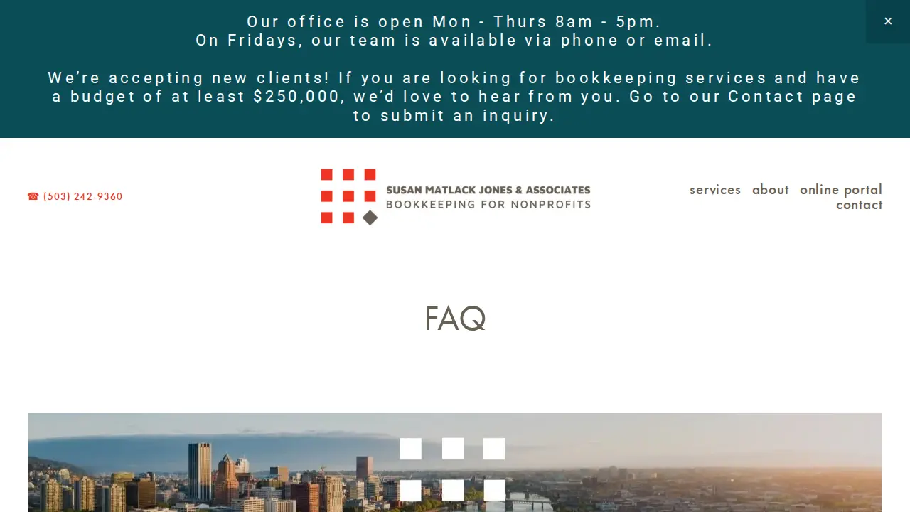 Susan Matlack Jones & Associates page