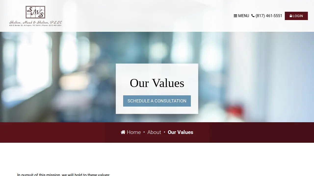 Shelton Mead & Shelton PLLC page