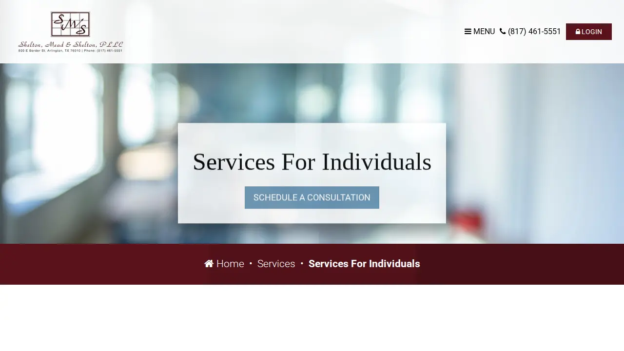 Shelton Mead & Shelton PLLC page