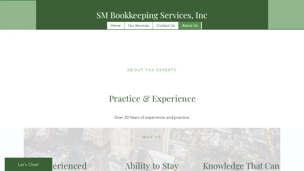 SM Accounting Services, Inc. page