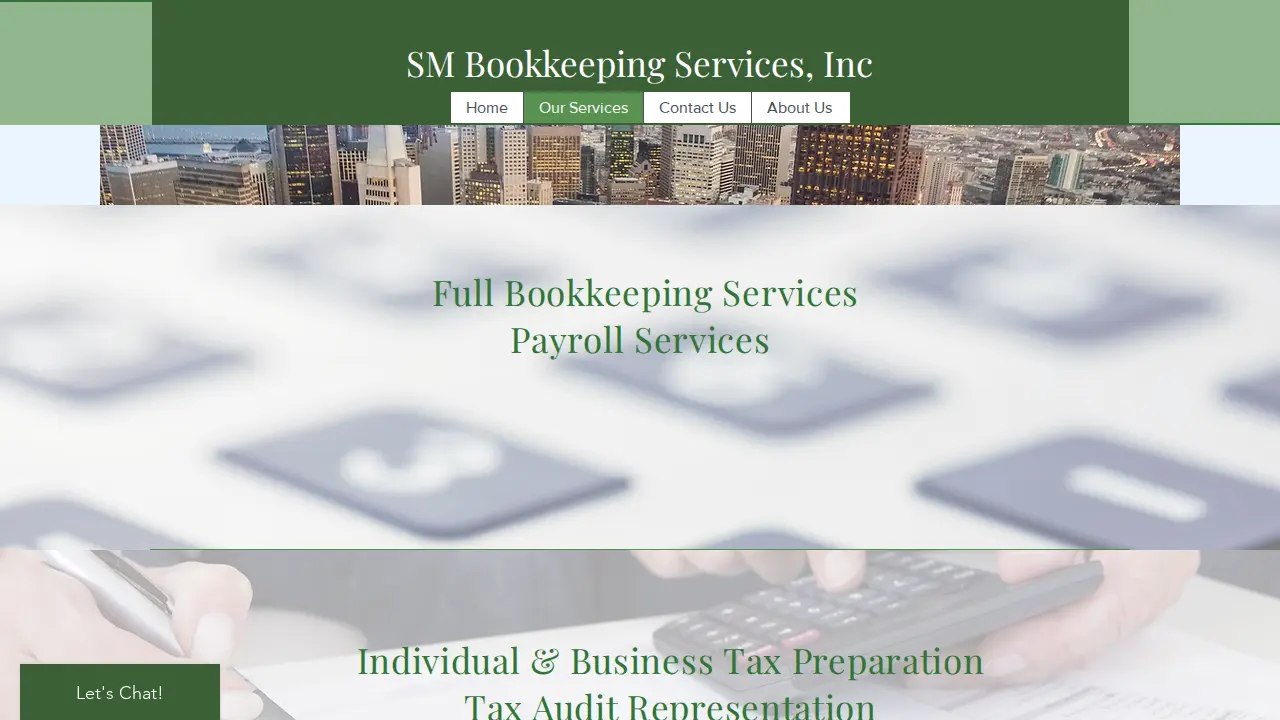 SM Accounting Services, Inc. page
