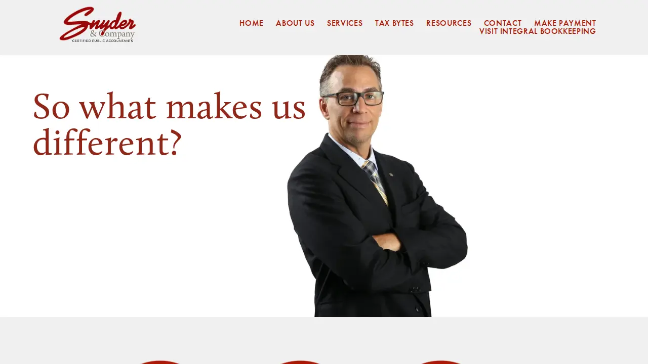 Snyder & Company page