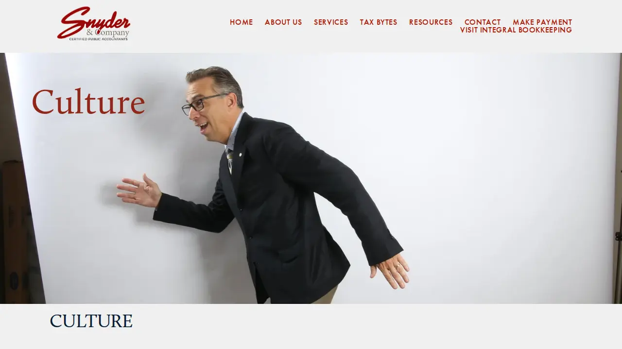 Snyder & Company page