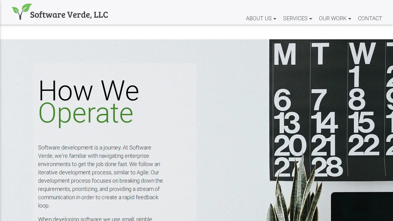 Software Verde, LLC page