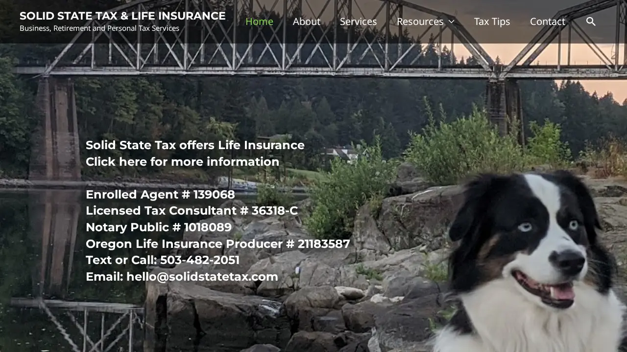 Solid State Tax & Life Insurance