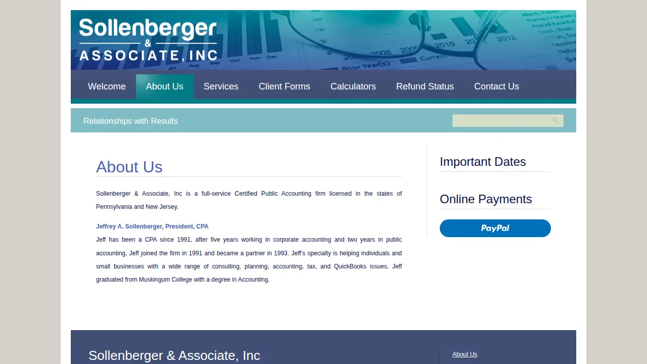Buonomo and Associates page