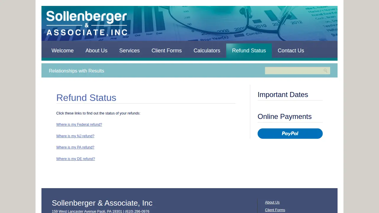 Buonomo and Associates page