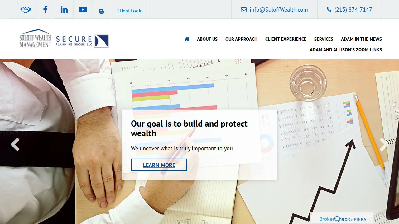 Soloff Wealth Managment website