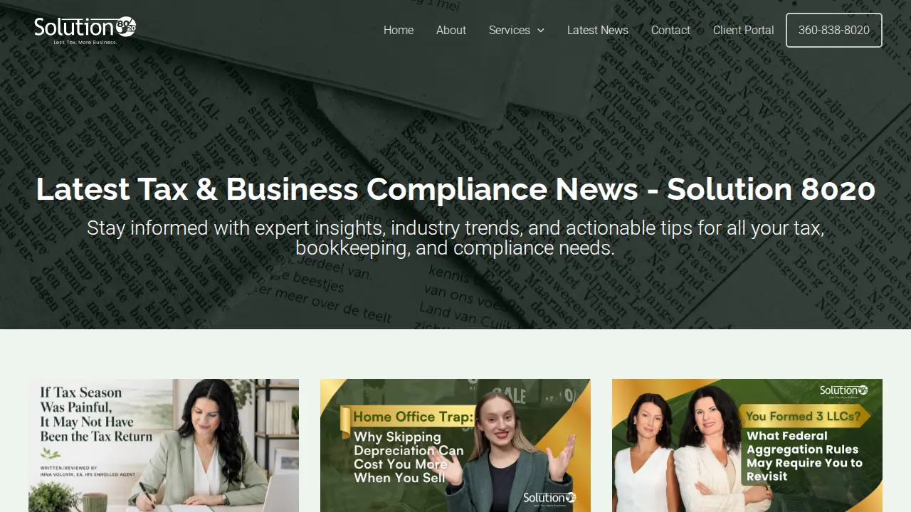Solution 8020 page