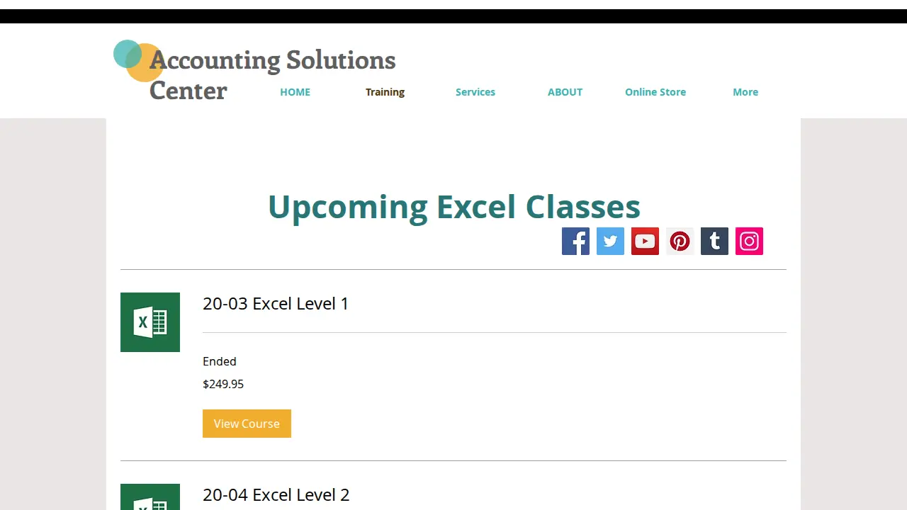 Accounting Solutions Center Inc page