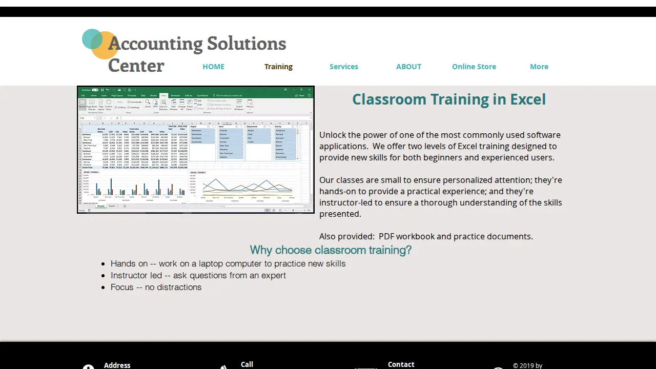 Accounting Solutions Center Inc page