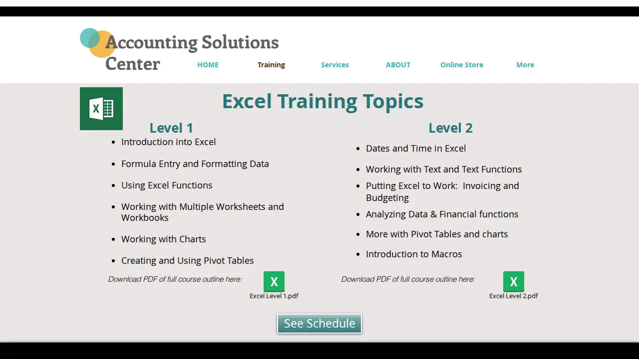Accounting Solutions Center Inc page
