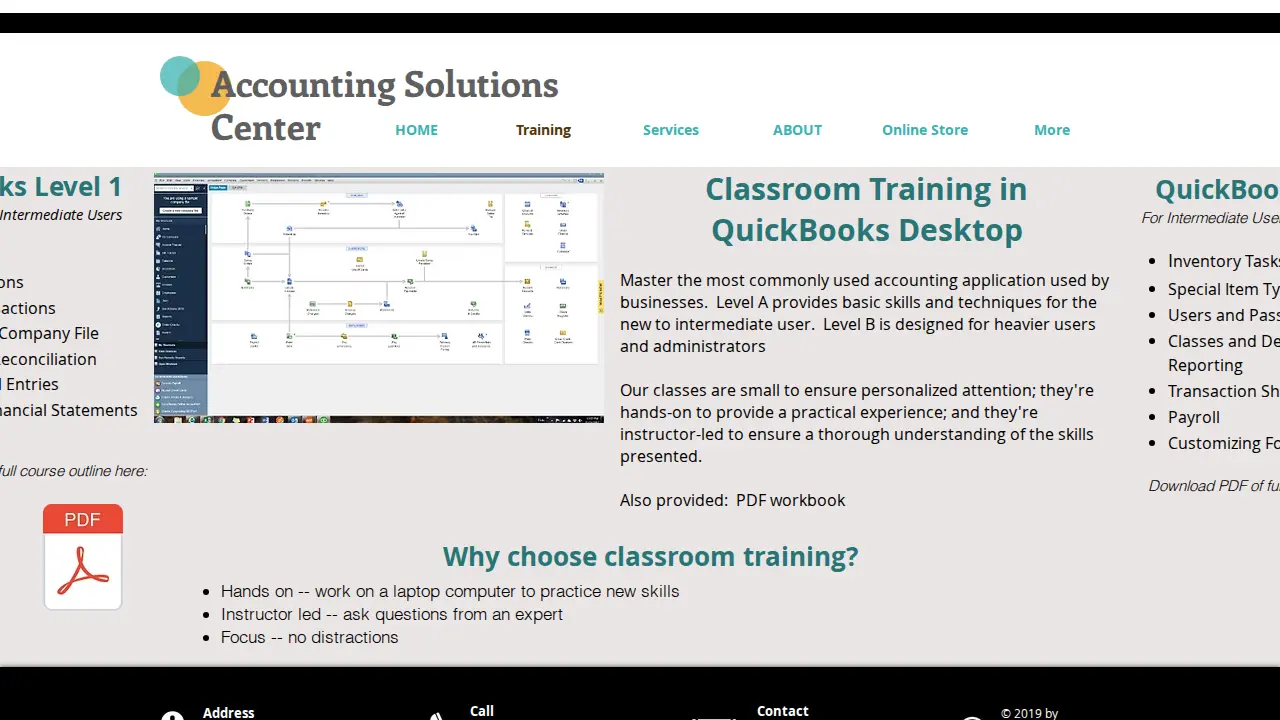 Accounting Solutions Center Inc page