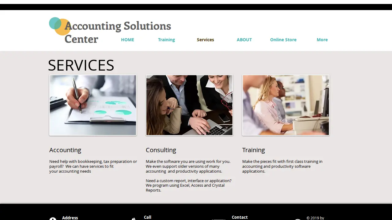 Accounting Solutions Center Inc page