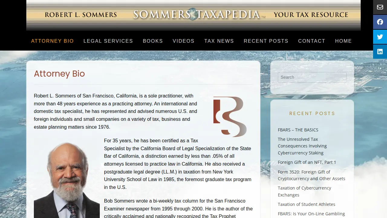 Robert L. Sommers page