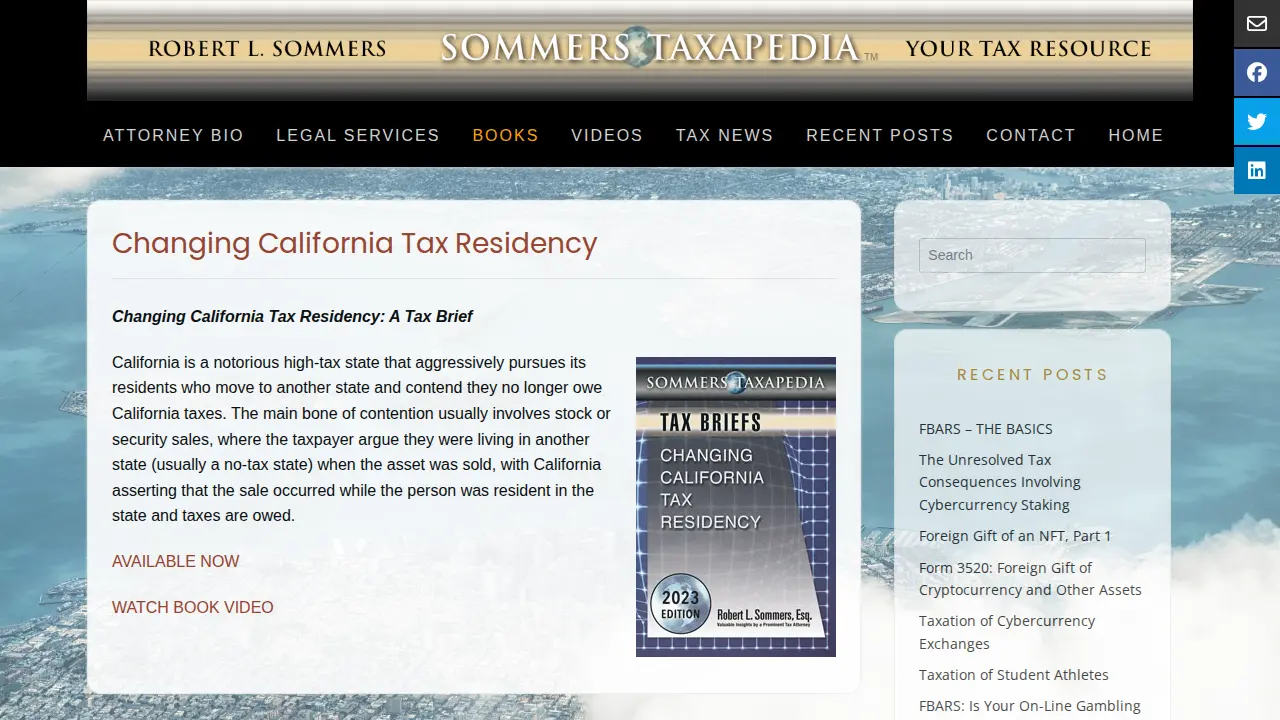 Robert L. Sommers page