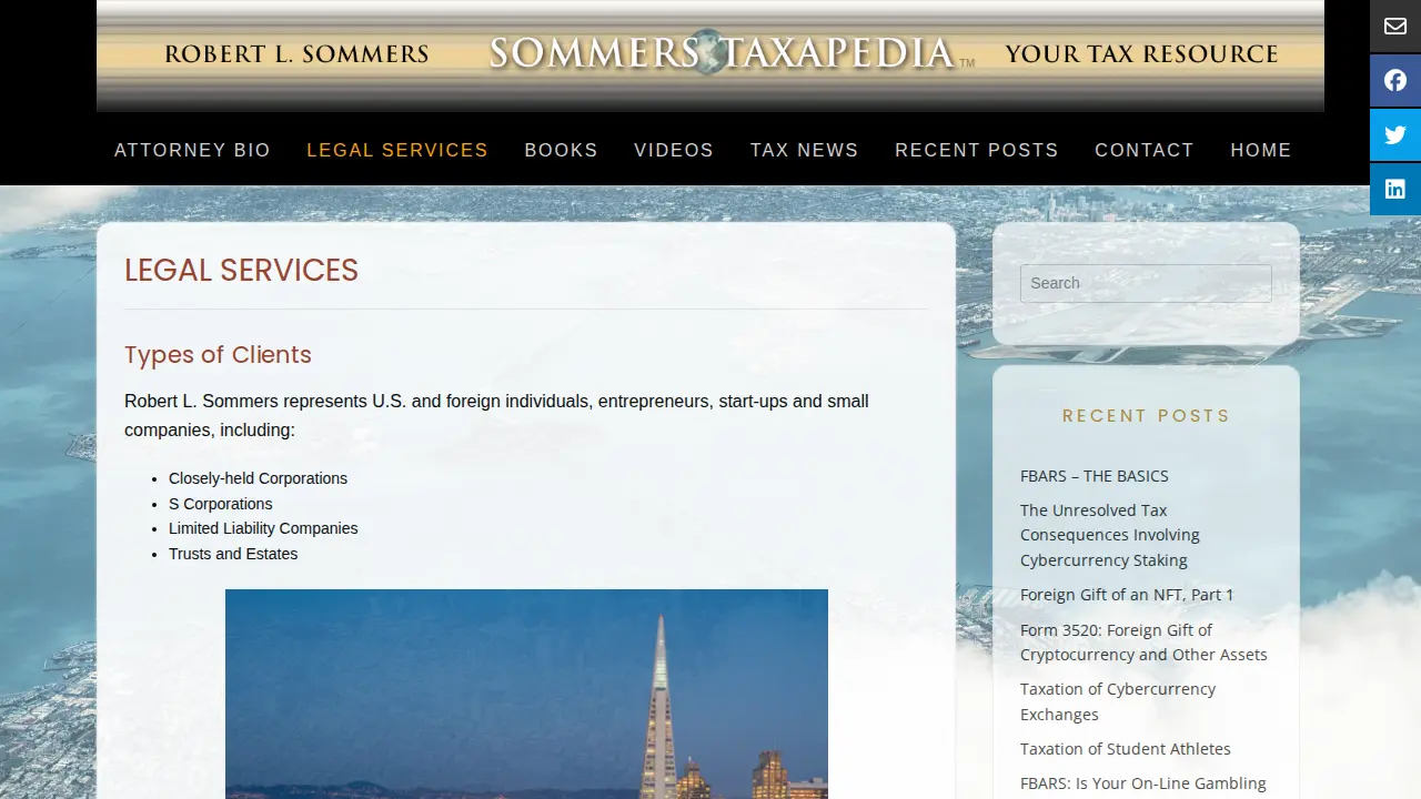 Robert L. Sommers page