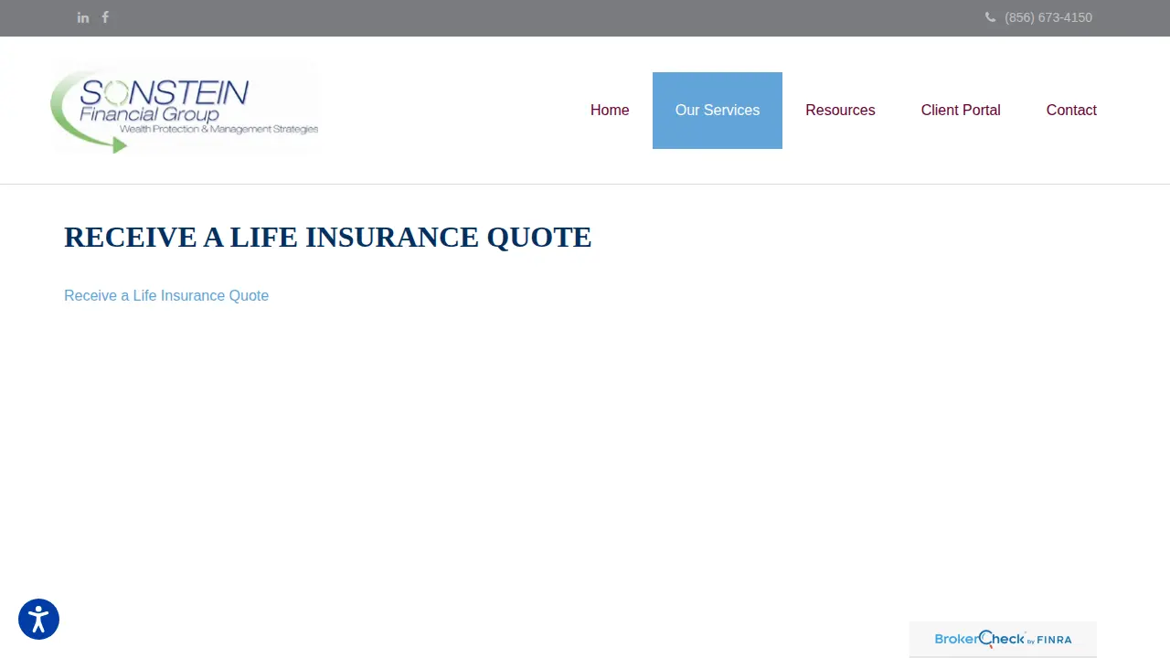 Sonstein Financial Group page