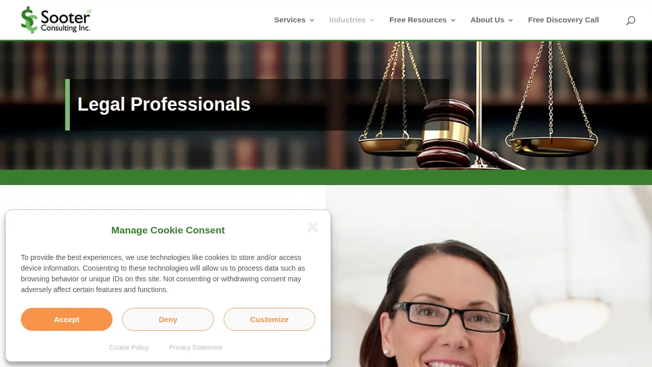Sooter Consulting Inc. page