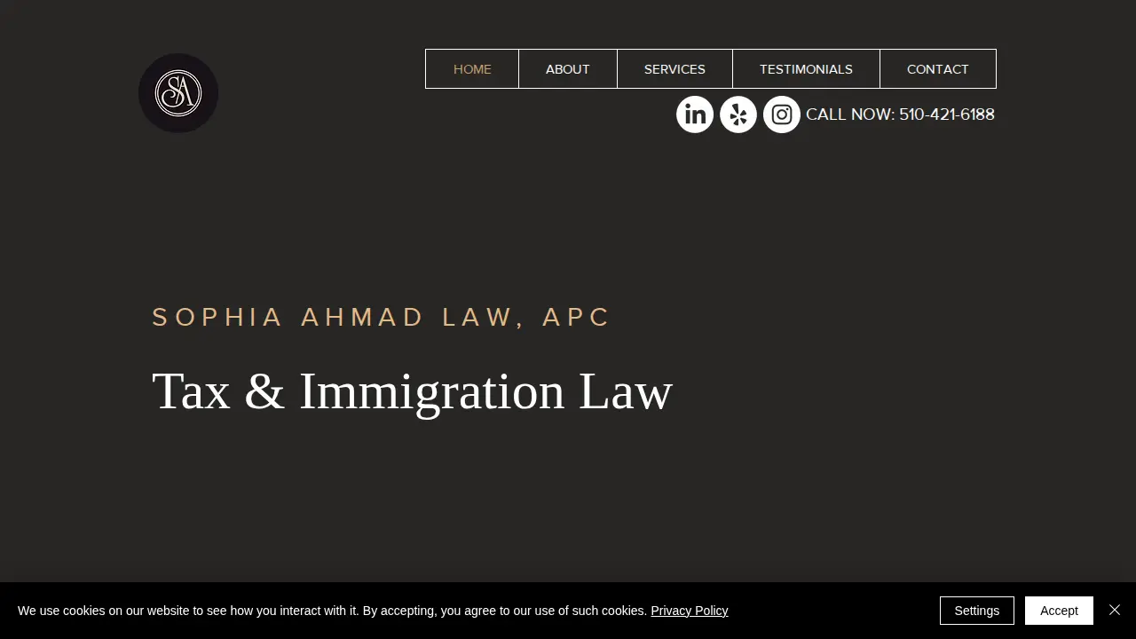 Sophia Ahmad Law, A.P.C.