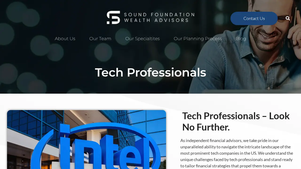 Cory Thomas - Sound Foundation Wealth Advisors page