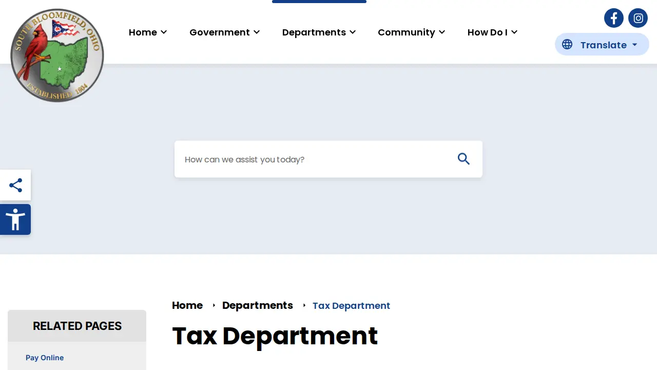 South Bloomfield Income Tax