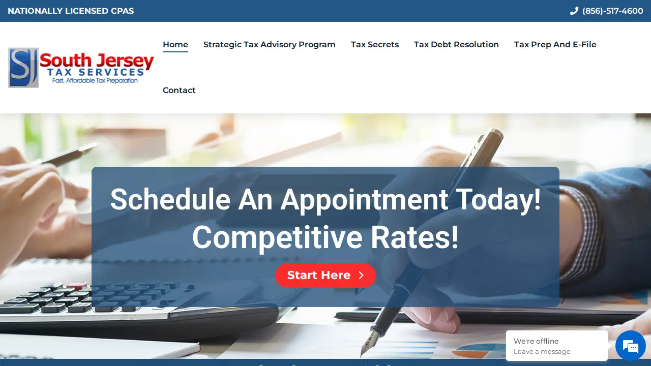 South Jersey Tax and Financial Services - Tax Debt Resolution