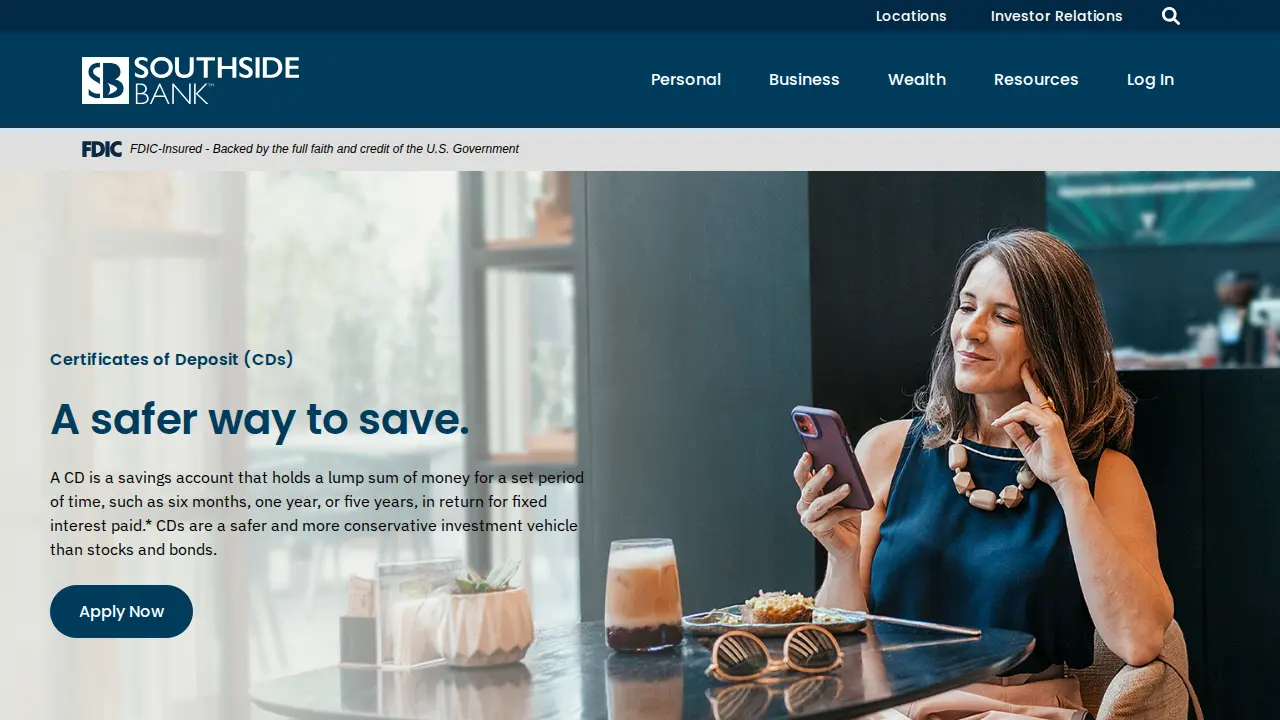 Southside Bank page