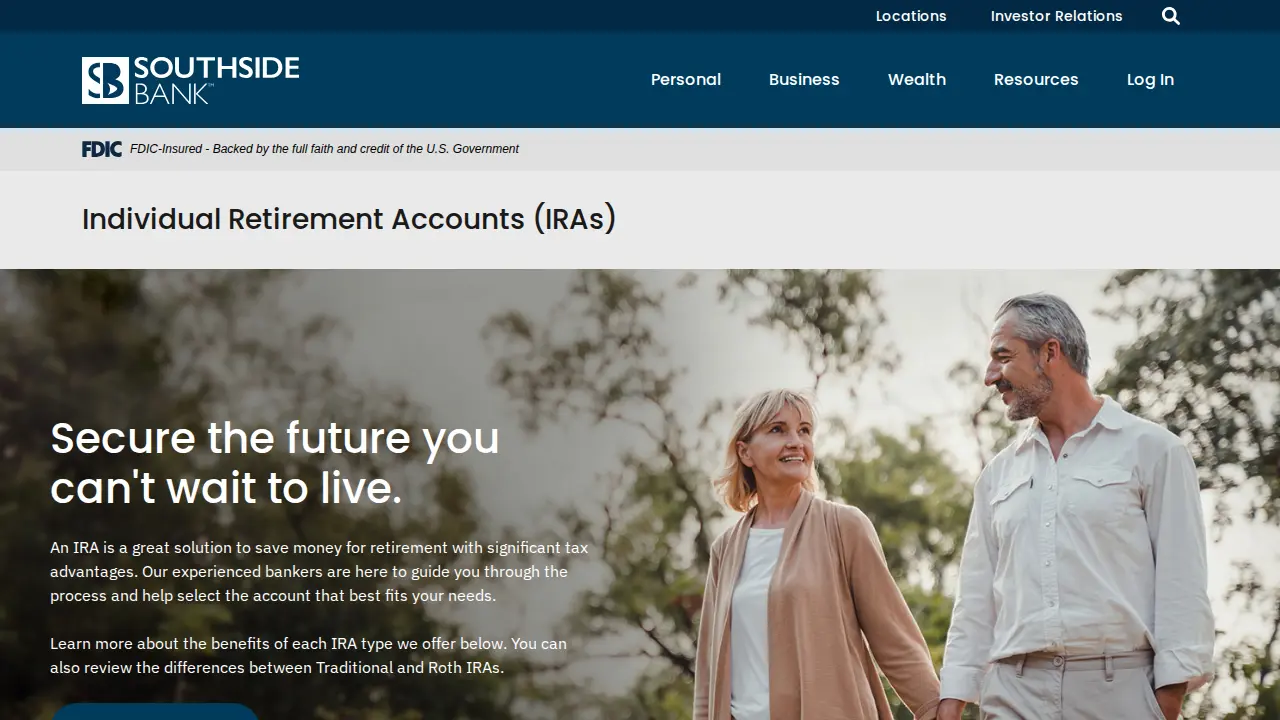Southside Bank page