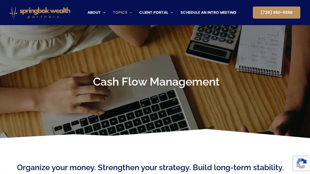 Springbok Wealth Partners page