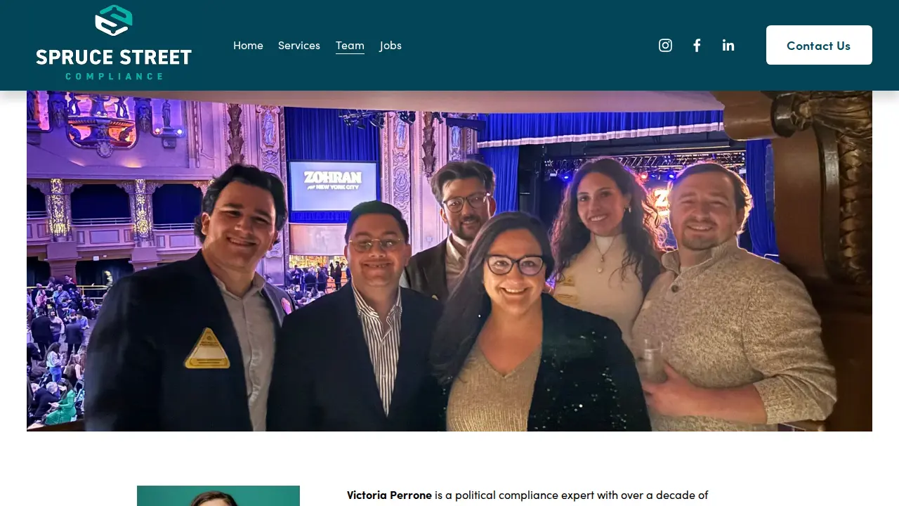Spruce Street Consulting page