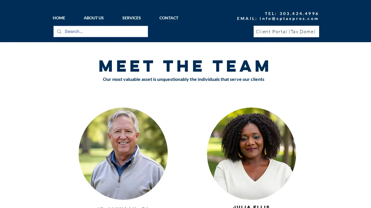 SP Tax & Accounting (formerly J&B Tax Accountants) page