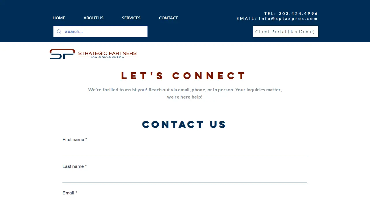 SP Tax & Accounting (formerly J&B Tax Accountants) page