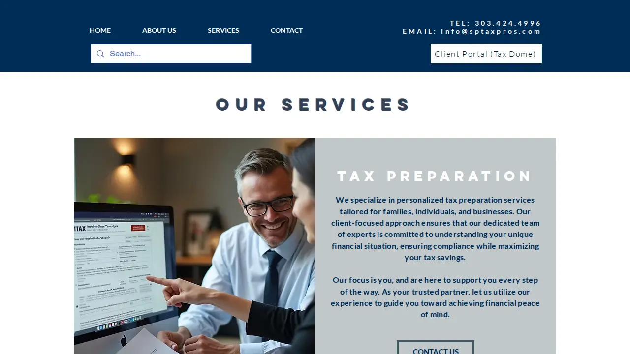 SP Tax & Accounting (formerly J&B Tax Accountants) page