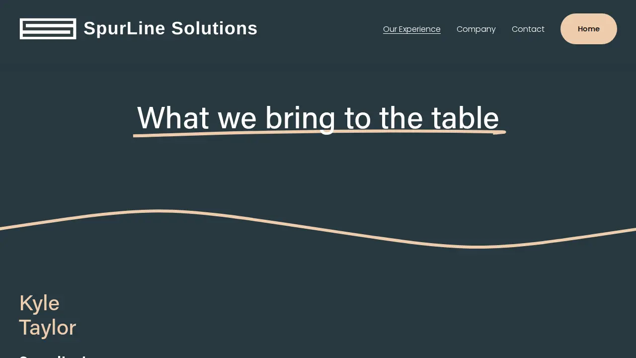 SpurLine Solutions page
