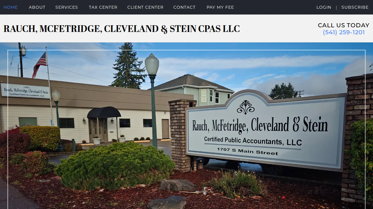 Rauch, McFetridge, Cleveland & Stein CPA's page