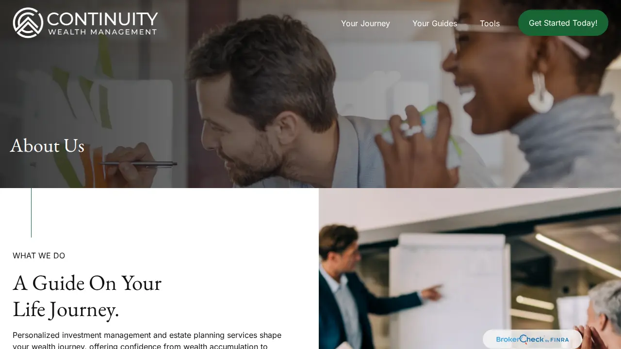 SRM Advisors page