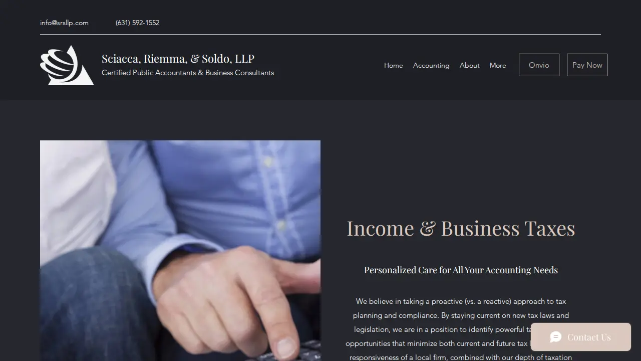 Sciacca, Riemma, & Soldo, LLP page