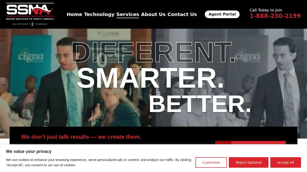 Senior Services of North America, Inc. page