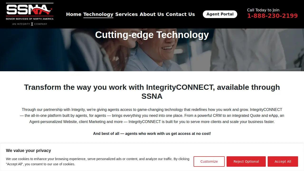 Senior Services of North America, Inc. page